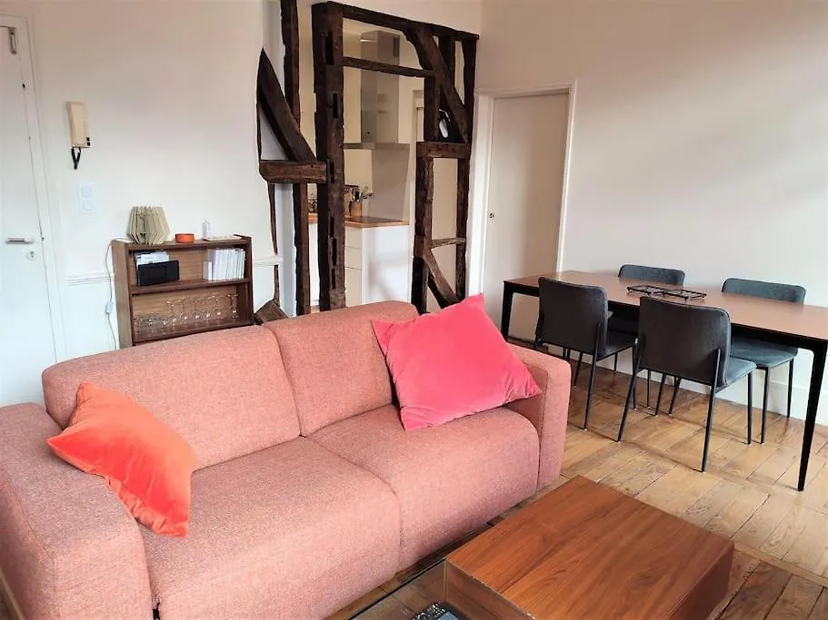 La Chalotais,1 Chambre, 3 Personnes, Hyper Centre Apartment Rennes